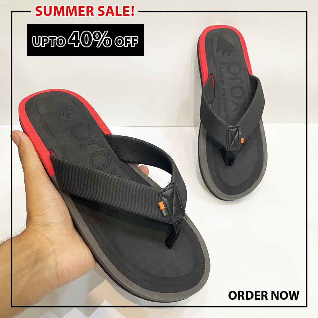 New Pr-x c Premium Quality Imported Black Slippers