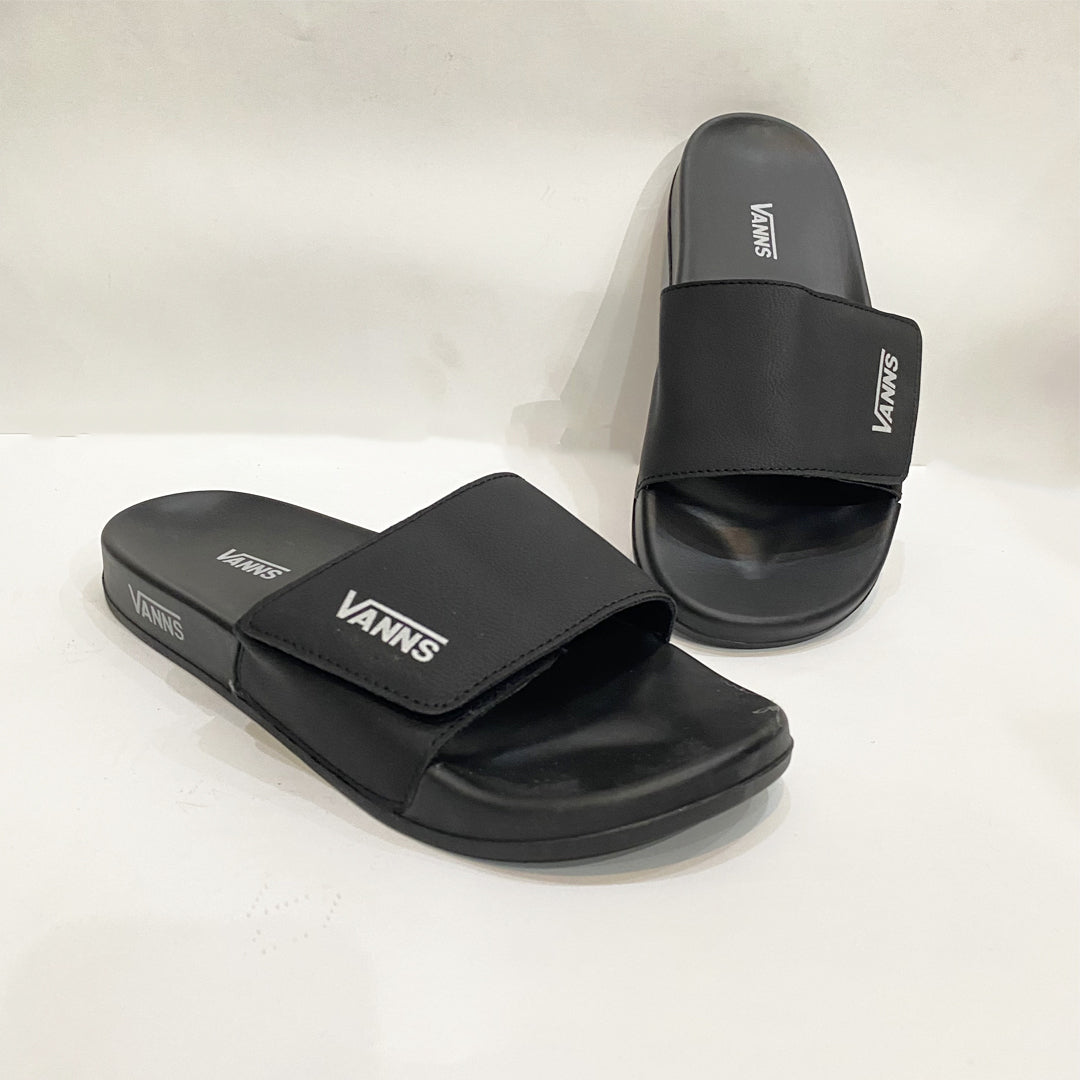 VANS All Black Permium Quality Slides Pro