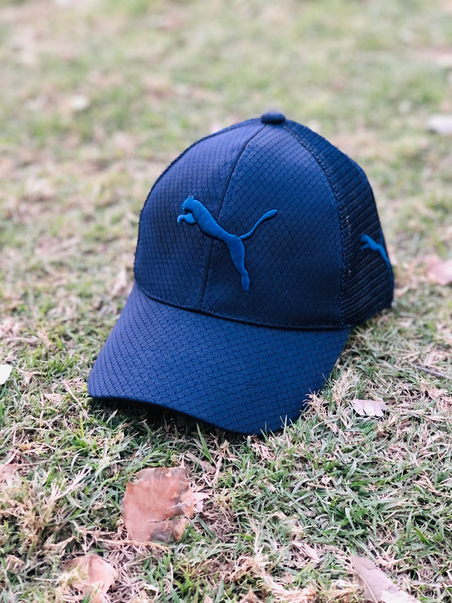 New Puma Blue Stylish Imported Net cap