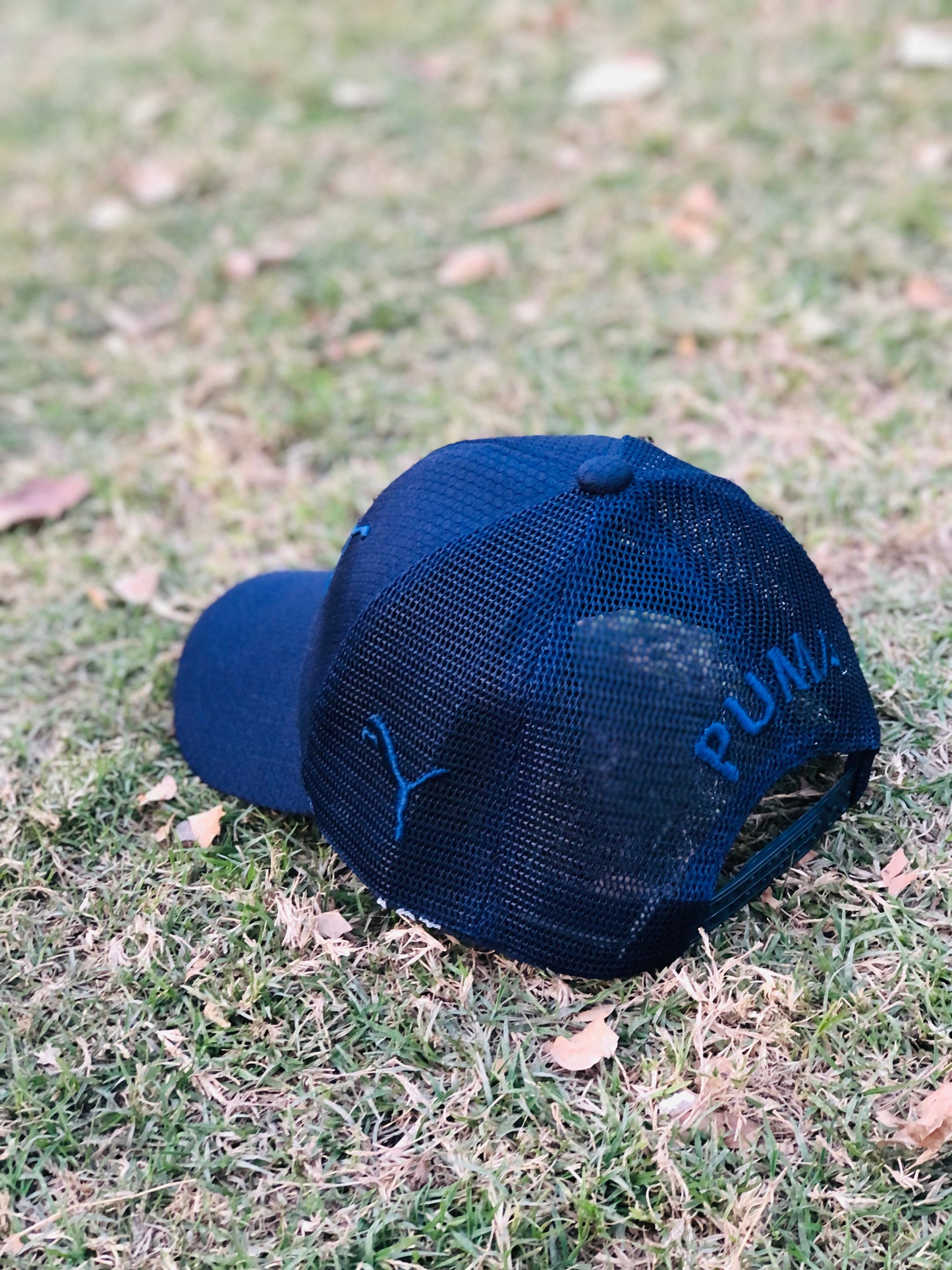 New Puma Blue Stylish Imported Net cap