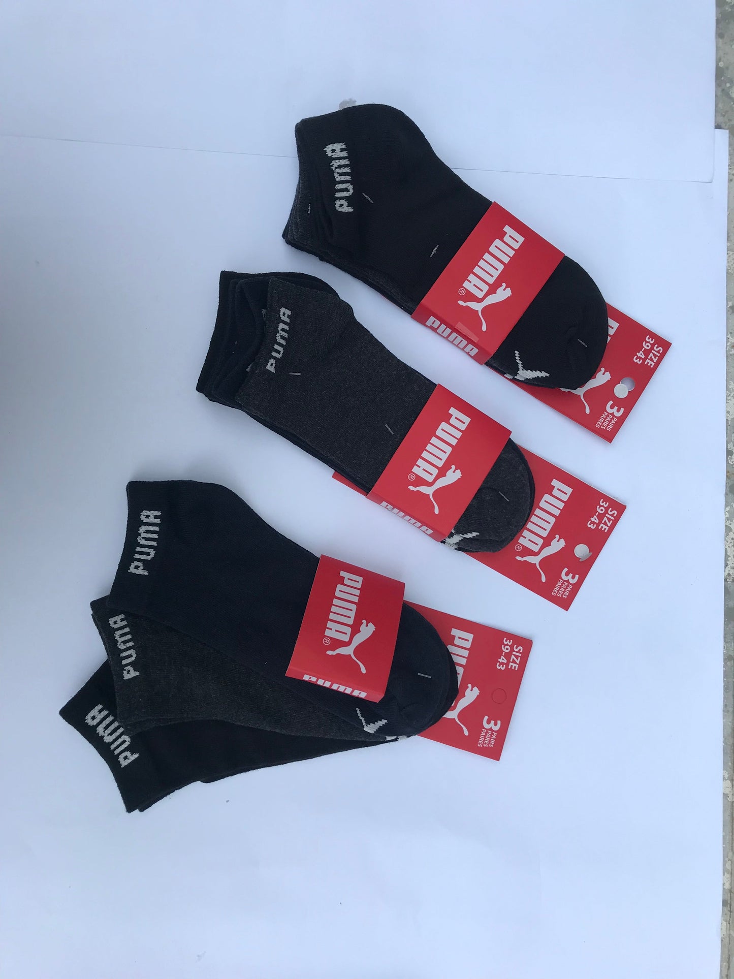 PMA Branded Ankle Socks Pack of 3