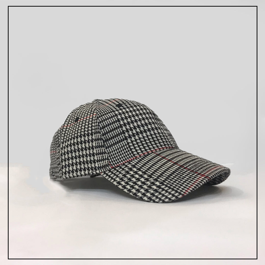 Blackish Check Stylish Cap DD-15